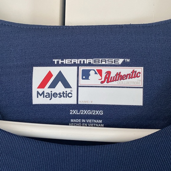 Majestic MLB ThermaBase CrewNeck Sweater - Picture 2 of 9